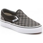 Vans tenisky nízké Classic Slip-on černá šedá bílá – Zboží Dáma