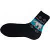 Nordpol Veselé ponožky černá