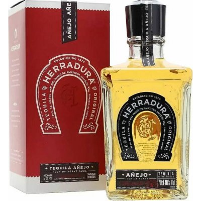 Herradura Aňejo Tequila 40% 0,7 l (holá láhev) – Hledejceny.cz