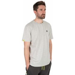 Matrix Tričko Logo T-Shirt Marl Grey Lime