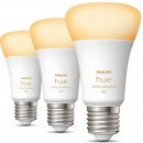 Philips Hue Bluetooth LED White Ambiance set 3ks žárovek 8719514328266 E27 A60 3x6W 3x800lm 2200-6500K bílé stmívatelné