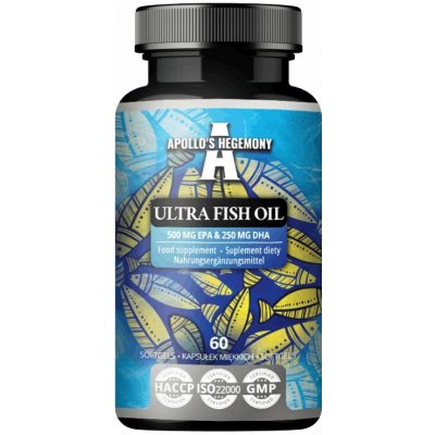 Apollo's Hegemony Ultra Fish Oil 60 kapslí omega-3 – Hledejceny.cz