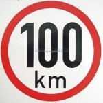 Tanatech Samolepka rychlost 100 km/hod 19cm – Zbozi.Blesk.cz