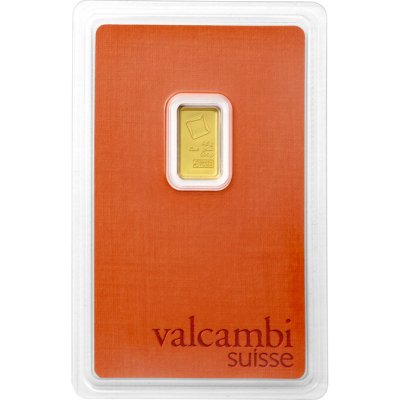 Valcambi SA Švýcarsko zlatý slitek 0,5 g – Zbozi.Blesk.cz