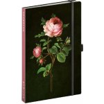 Kateřina Winterová Notes Růže linkovaný 13 x 21 cm – Zboží Živě