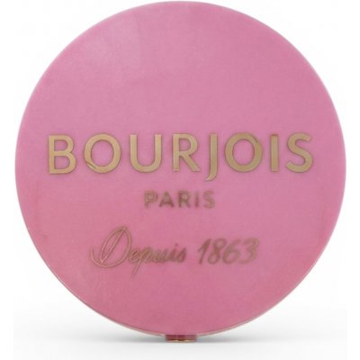 Bourjois Paris Little Round Pot Blush jemná a lehká tvářenka 17 Rose Tendresse 2,5 g – Zboží Dáma