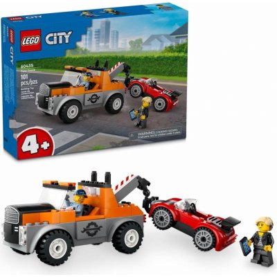 LEGO® City 60435 Odtahový vůz a oprava sporťáku – Zboží Živě