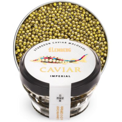 Pravý kaviár z jesetera Imperial osietra 30 g – Zboží Dáma