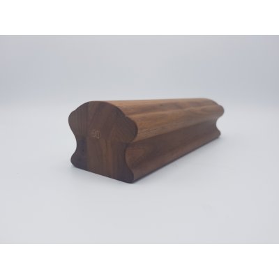 Havlíček truhlářství Madlo dřevěné MP 30 OŘECH 4553_2 69 x 59 mm 2,5 m – HobbyKompas.cz
