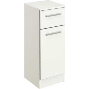 Koupelnová skříňka nízká Pelipal Quickset 953 bílá pololesk 30 x 81 x 33 cm