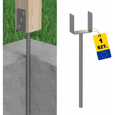 Domax patka sloupku U PS 100/500 101 x 60 x 124 x 500 x 4mm 480902 – Hledejceny.cz