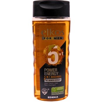 Elkos Men Power Energy 5v1 sprchový gel s mentolem 300 ml