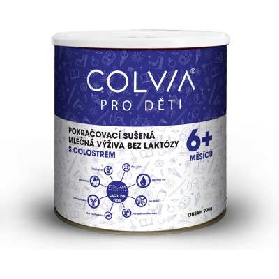 Colvia BEZ LAKTÓZY S COLOSTREM 6+ měsíců 900 g – Zboží Mobilmania