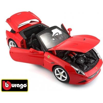 Bburago Ferrari California Totevř. BB18 16007R červená 1:18