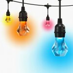 Nanoleaf Nanoleaf NF084K02-20SLO LED RGBWIC Stm. řetěz GIRLANDA 20xLED 15m Wi-Fi IP65 NL0061 – Hledejceny.cz