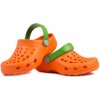 Dětské žabky a pantofle Camminare nazouváky oranžové