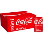 Coca Cola Mini 12 x 150 ml – Sleviste.cz