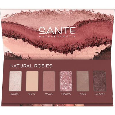 Sante oční stíny paletka Rosy Shades 6 g – Zbozi.Blesk.cz