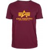 Dětské tričko Alpha Industries tričko Basic t shirt bordové