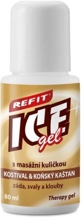 Refit Ice gel roll-on s kostivalem 80 ml