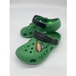 Adcz chlapecké gumové nazouváky zelené – Zboží Mobilmania