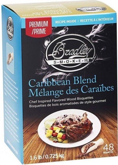 Bradley Smoker Premium Caribbean Blend 48 ks