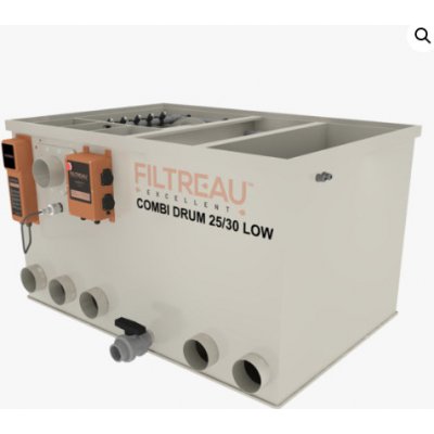 Filtreau Excellent Combi Drum 25/30 low Gravitační zapojení – HobbyKompas.cz