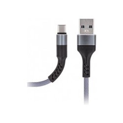 Maxlife MXUC-01 USB-C FastCharge 2A, 1m, šedý