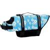 Výcvik psů Surtep Animals Plovací reflexní vesta pro psa Flower / Modrá XL