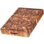 Teak Haus 313 End Grain krájecí prkénko, 51 x 35,5 x 6,4 cm – Sleviste.cz