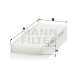 Filtr, vzduch v interiéru MANN-FILTER CU 2623 – Hledejceny.cz