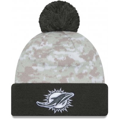 New Era Pánská zimní čepice Miami Dolphins NFL 2024 Salute to Service Sport – Hledejceny.cz