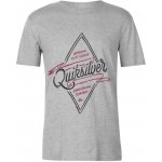 Quiksilver pánské triko Midnight Co Šedé