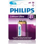 Philips Lithium Ultra 9V 1ks 6FR61LB1A/10 – Zboží Živě
