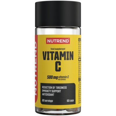 Nutrend Vitamin C 500 mg 60 kapslí – Hledejceny.cz