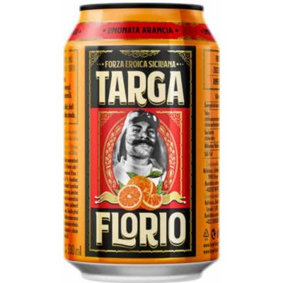 Targa Florio Arancia sycená pomerančová limonáda 330 ml – Zboží Mobilmania