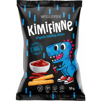 McLLOYD'S Kimifinne Snack tyčinky s kečupem BIO 30 g – Zboží Dáma