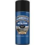 Hammerite přímo na rez sprej hladký černý 400 ml – HobbyKompas.cz