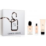 Giorgio Armani Sí EDP 50 ml + EDP 15 ml + tělové mléko 75 ml dárková sada – Sleviste.cz