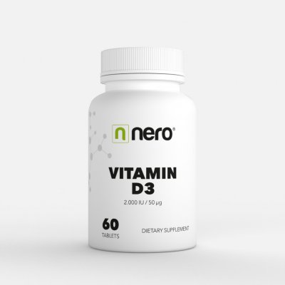 Nero NeroDrinks Vitamin D3 2.000IU 60 kapslí – Hledejceny.cz