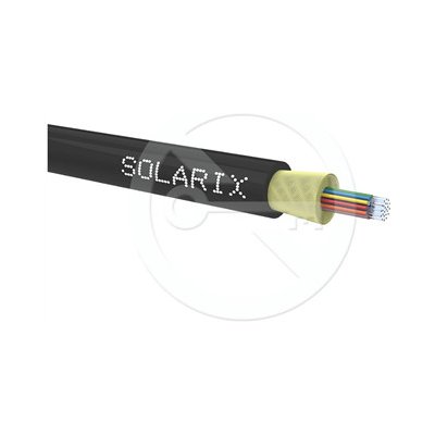 Solarix SXKO-DROP-24-OS-LSOH 24vl 9/125 4,0mm LSOH Eca, 500m, černý