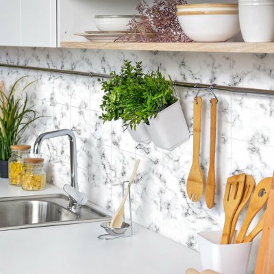 Ambiance Samolepky v sadě na kachličky 24 ks 10x10 cm Marble – Hledejceny.cz