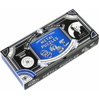 PROFESSOR PUZZLE Hlavolam Albert Einstein č.4 Metal Puzzles – Zboží Dáma