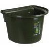 Vybavení stáje a sedlovny Závěsný kbelík na krmivo tmavě zelený