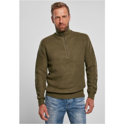 Brandit svetr Marine Pullover Troyer olivová – Hledejceny.cz
