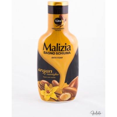 Malizia Argan & Vaniglia Vellutante pěna do koupele 1 l – Zboží Dáma