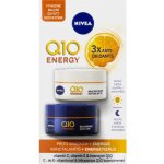 Nivea Q10 Energy Energizující denní a noční krém proti vráskám 2 x 50 ml dárková sada – Zboží Dáma