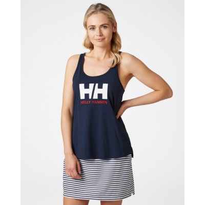 Logo Singlet Helly Hansen Modrá