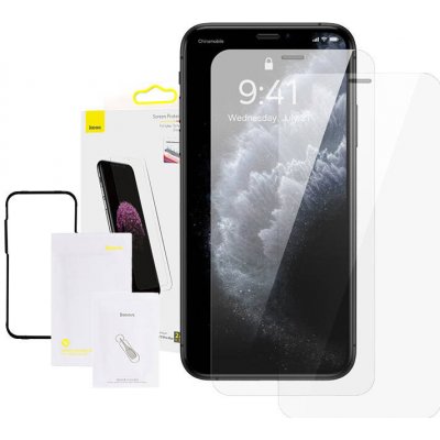 Baseus pro Apple iPhone XS Max/11 Pro Max / 2 ks / 0.3 mm SGBL060302 – Zboží Živě