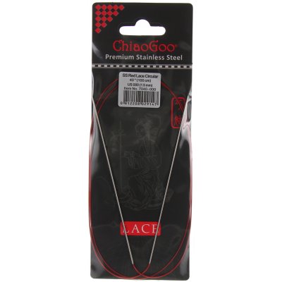 ChiaoGoo Red Lace 100cm 1,5mm – Zboží Dáma